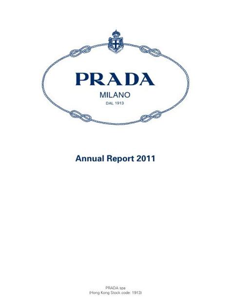 prada annual report 2011